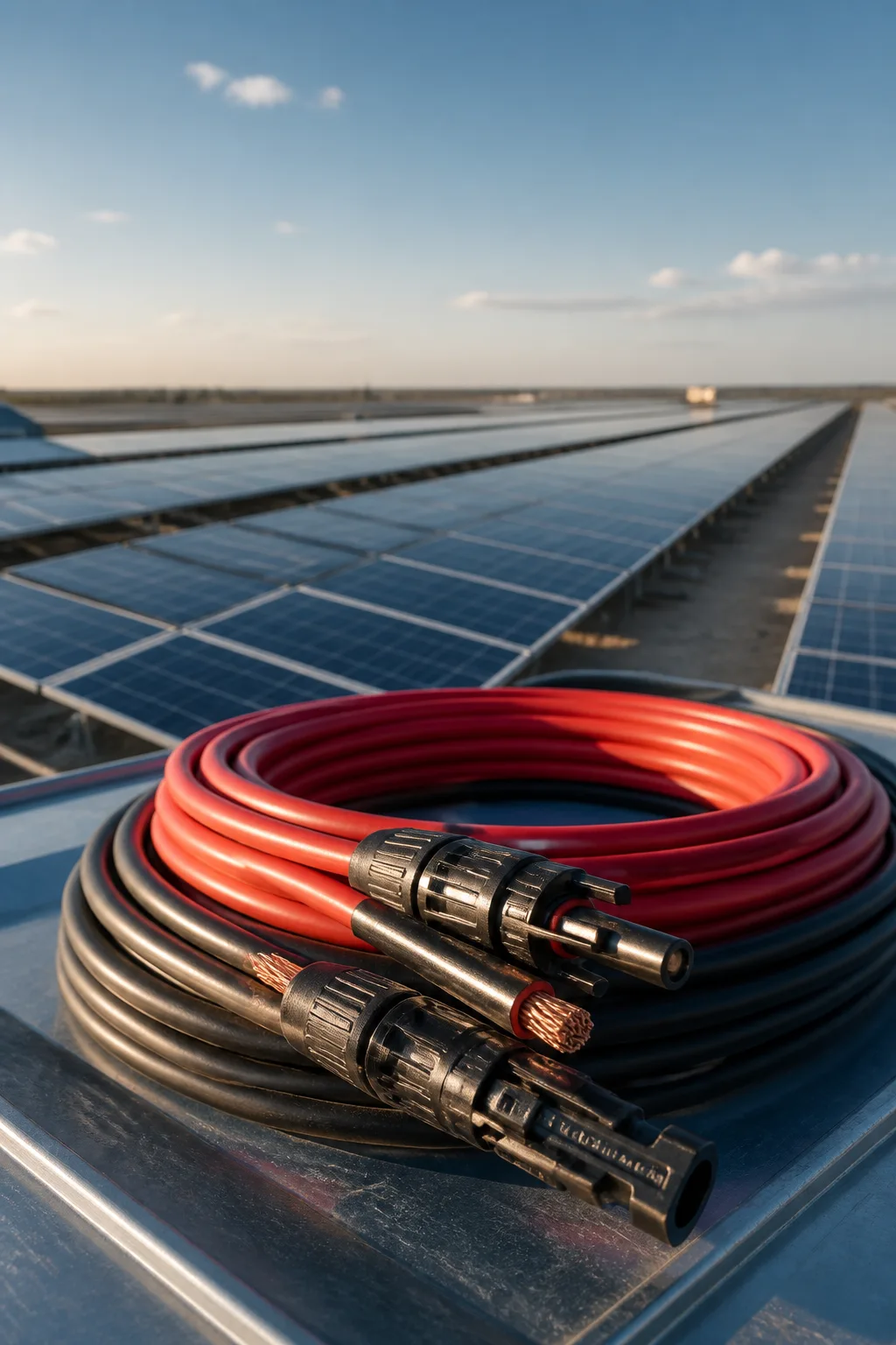 Solar PV cables for renewable energy systems