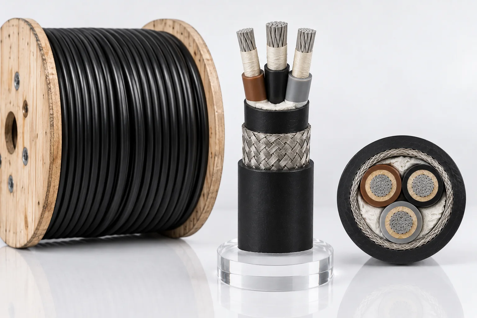 BFOU Fire Resistant Offshore Cable 0.6/1kV NEK TS 606