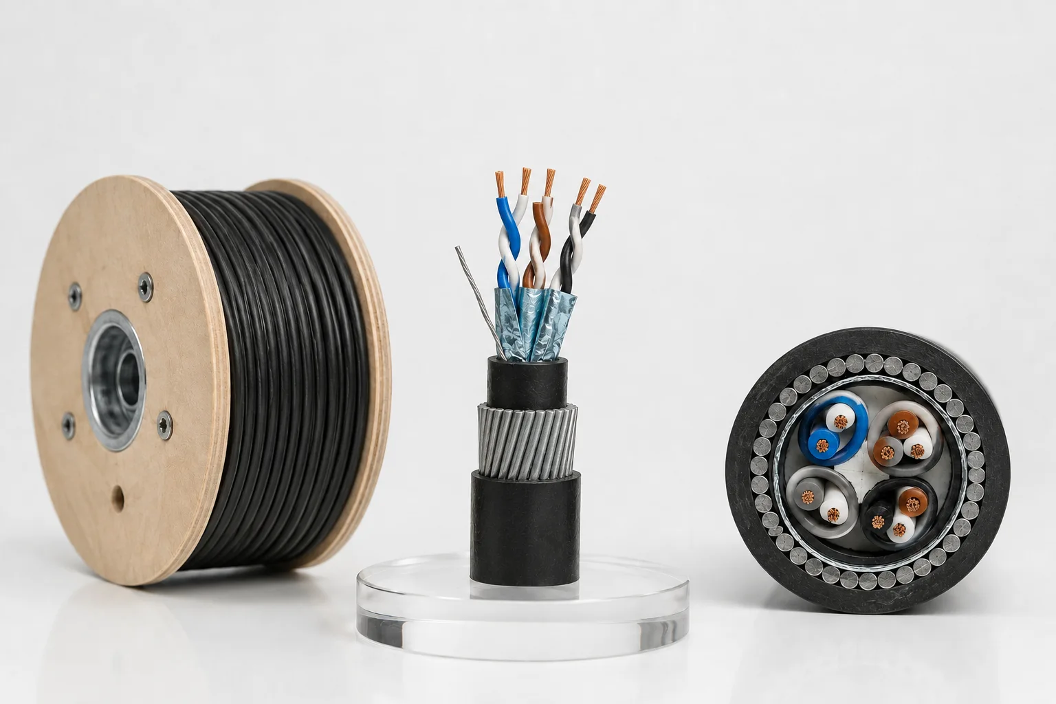 PAS 5308 Part 1 Type 2 instrumentation cable with screened pair construction